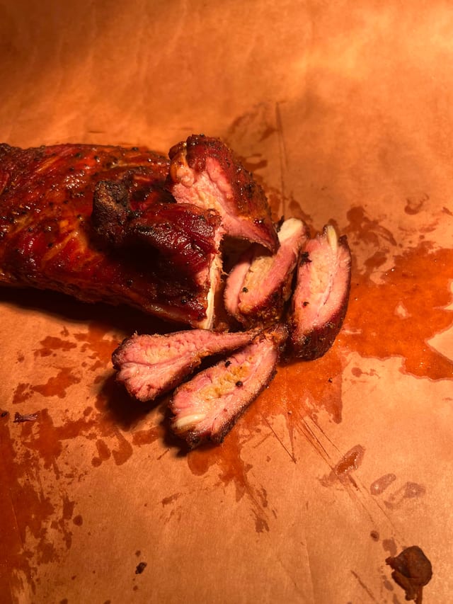 SMOKED RIB TIPS.