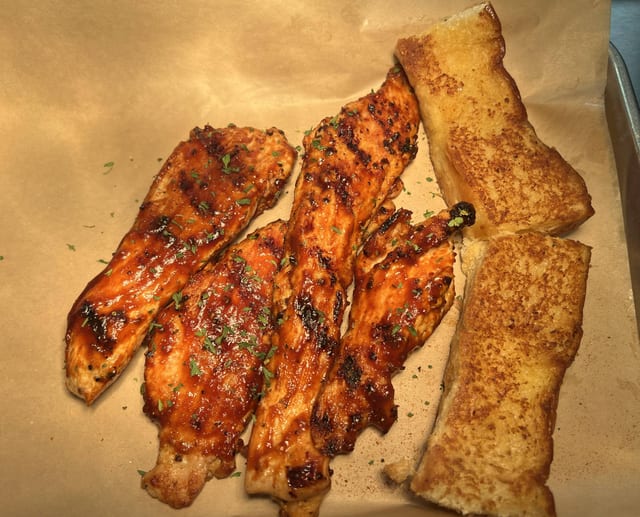 GRILLED CHICKEN.