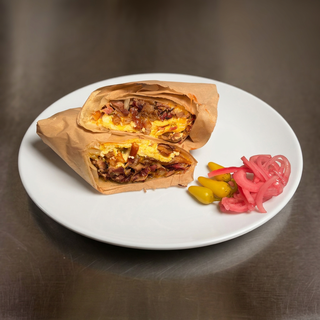 BBQ BREAKFAST BURRITO