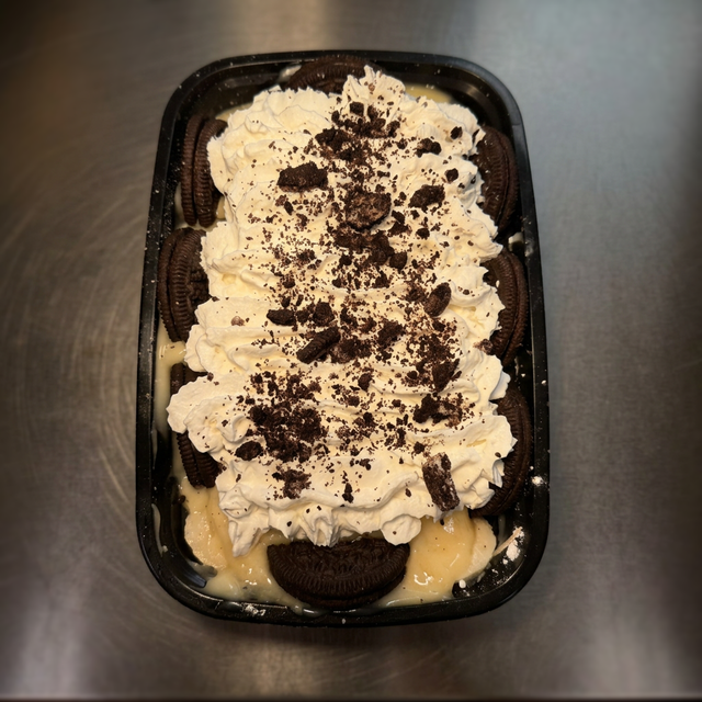 OREO BANANA PUDDING.