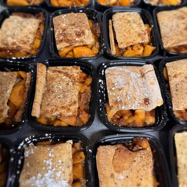 Peach Cobbler.